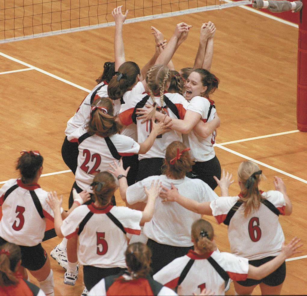1997 - UW volleyball